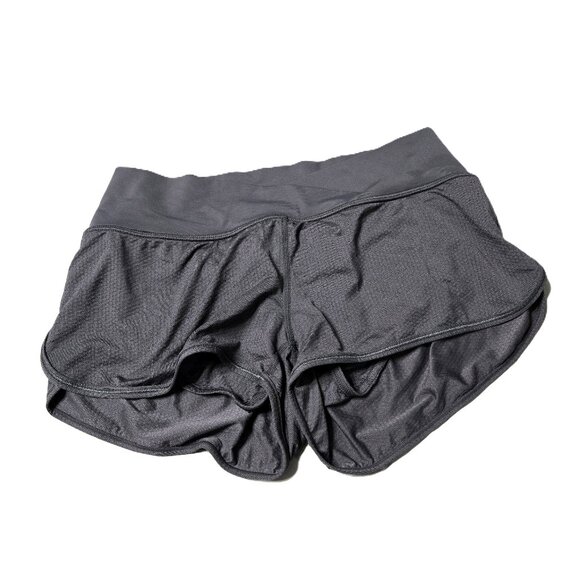 Lululemon Sz Small Womens Dark Grey Speed Up Jogging Short - Picture 1 of 4